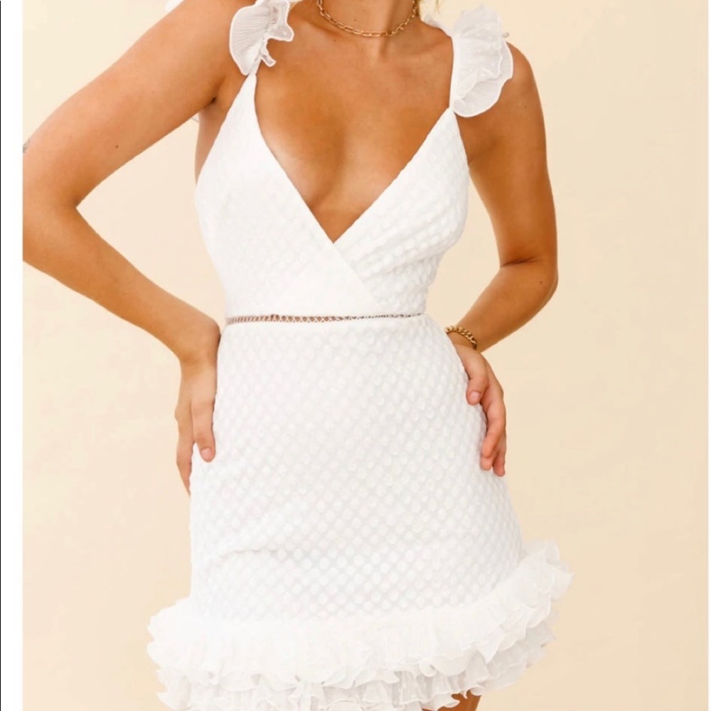 White dress